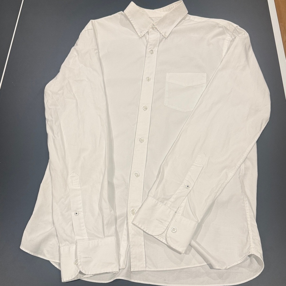 Bonobos White Cotton Shirt
